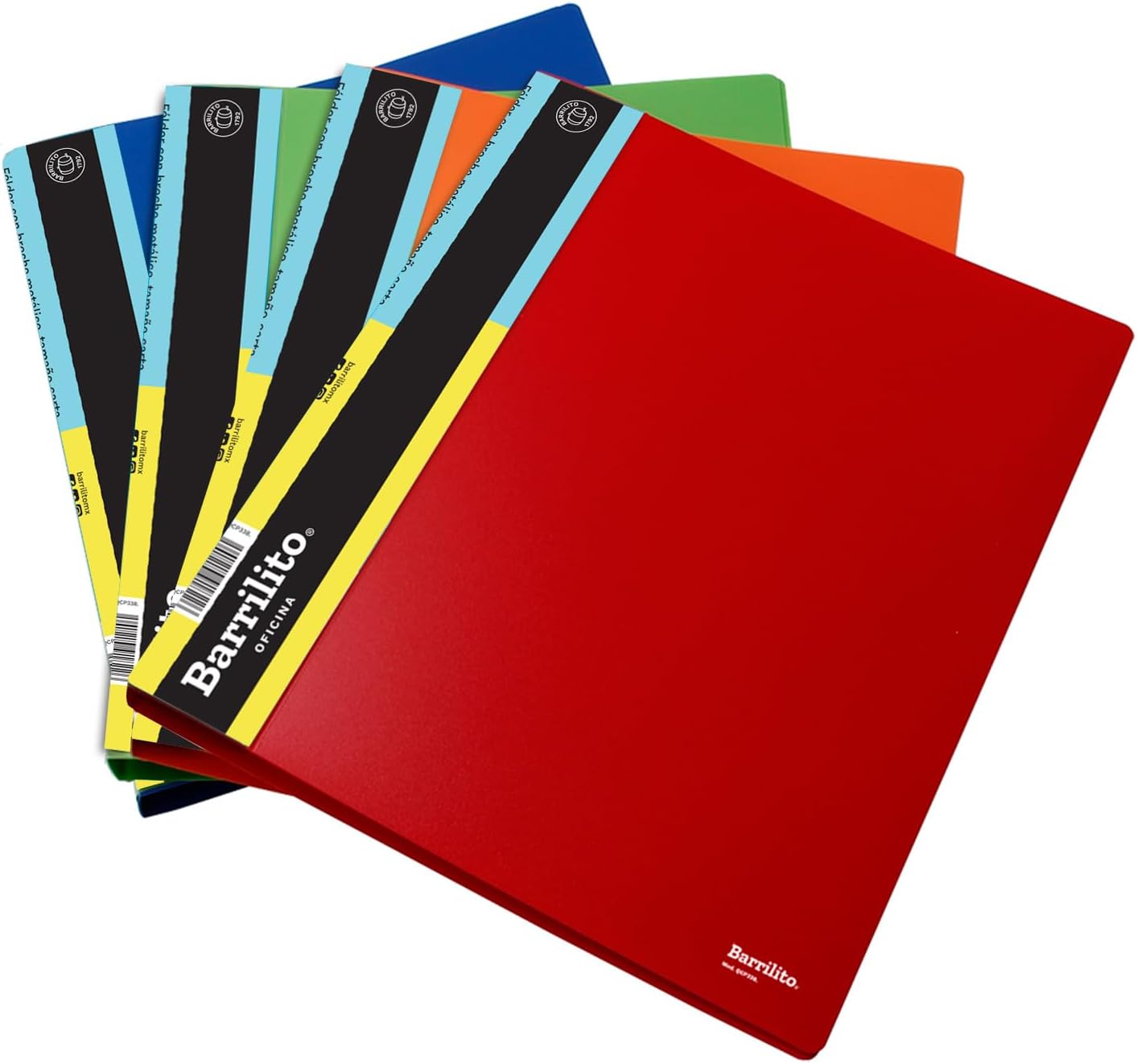 Folder con broche tamaño carta ctn/48pzs bolsa/6pzs (precio por bolsa)