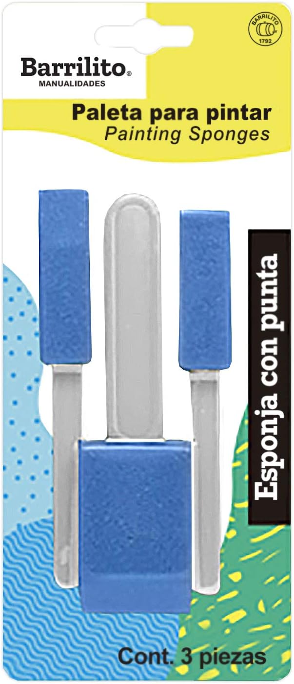 Paletas de esponja para pintar pk/3pz