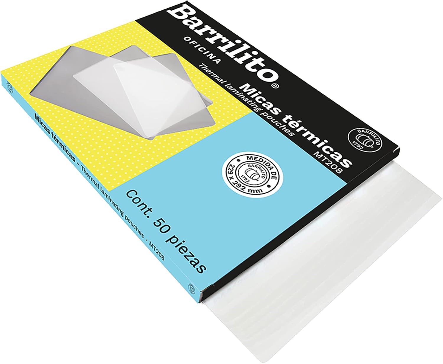 MIca Termica (9x11 1/2") (8mil) Caja/50pz.