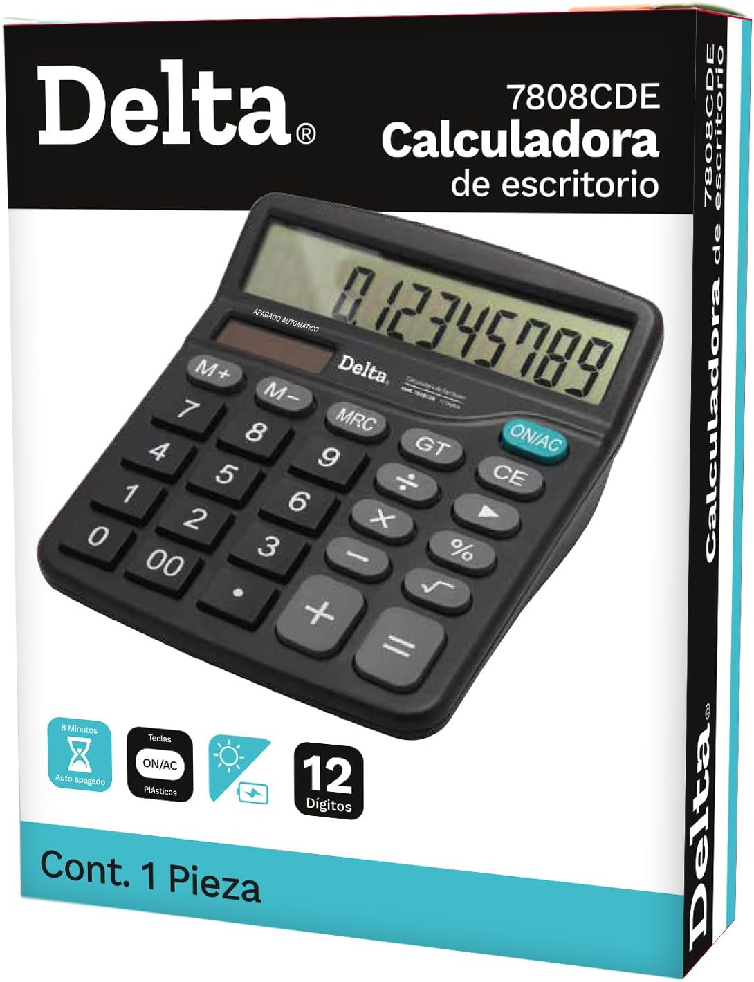 Calculadora de escritorio 12 digitos
