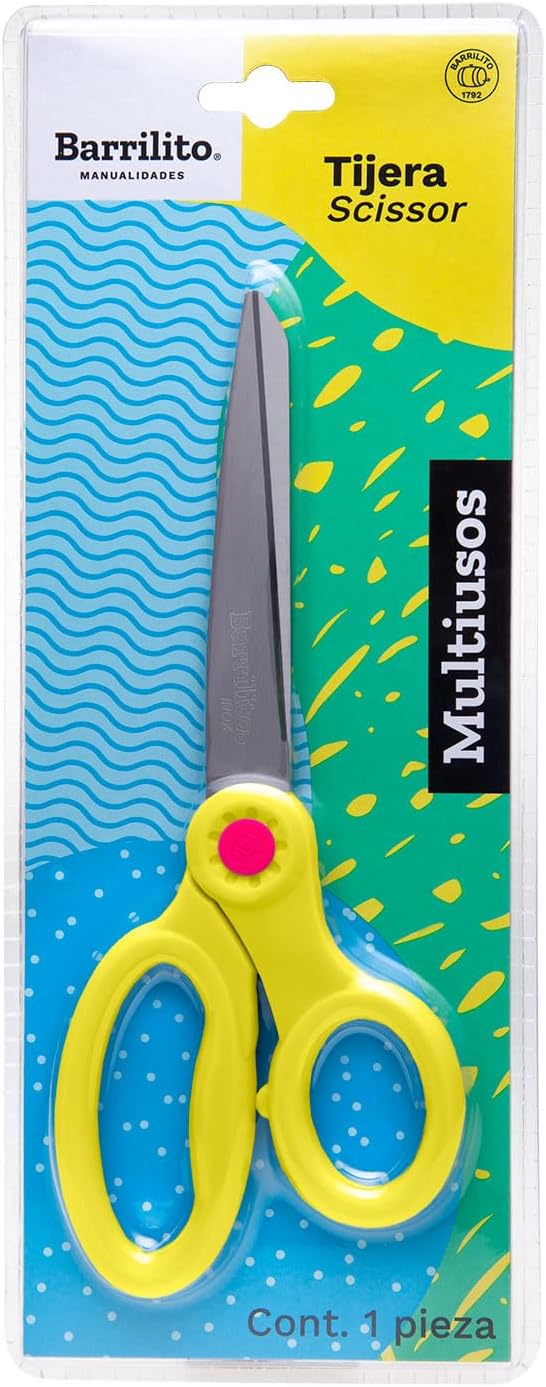 Tijera  acero inoxidable 7", ctn/144pz.