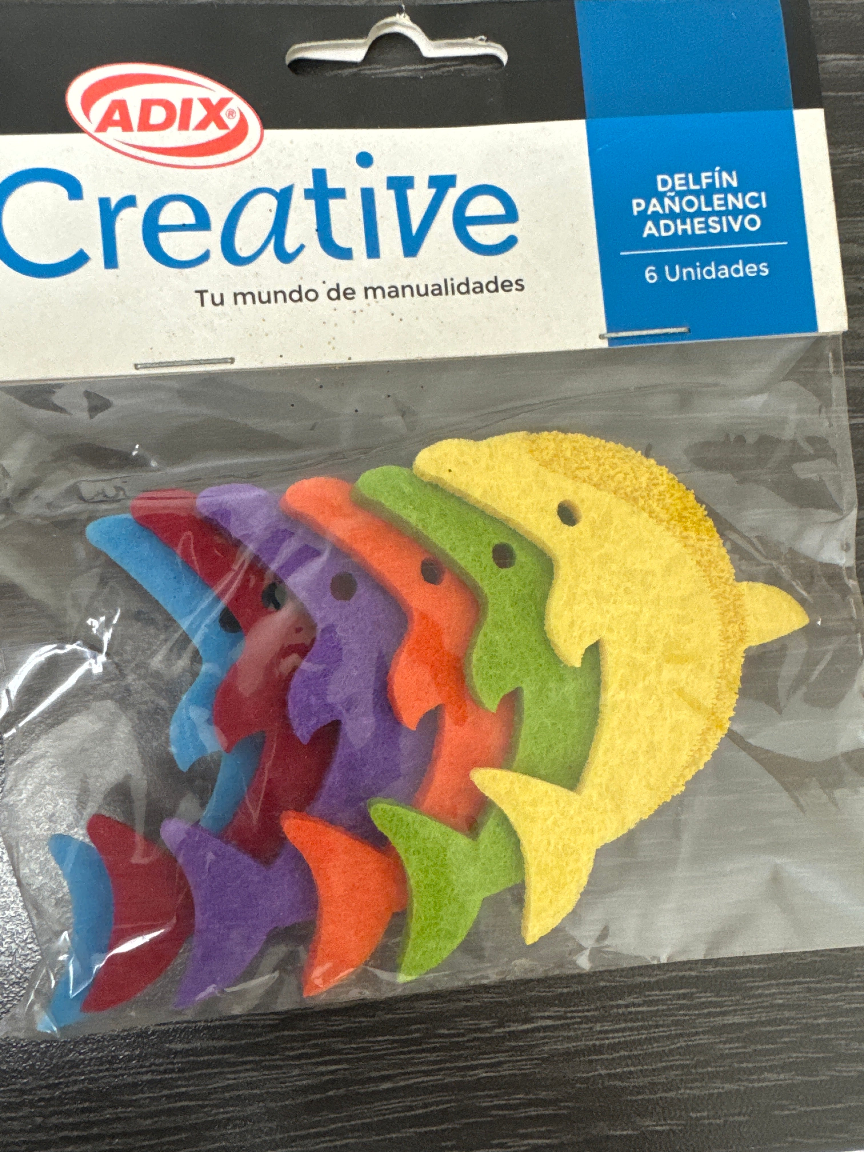 Delfines de Pañolencia Adhesivos pk./6pz. CREATIVE