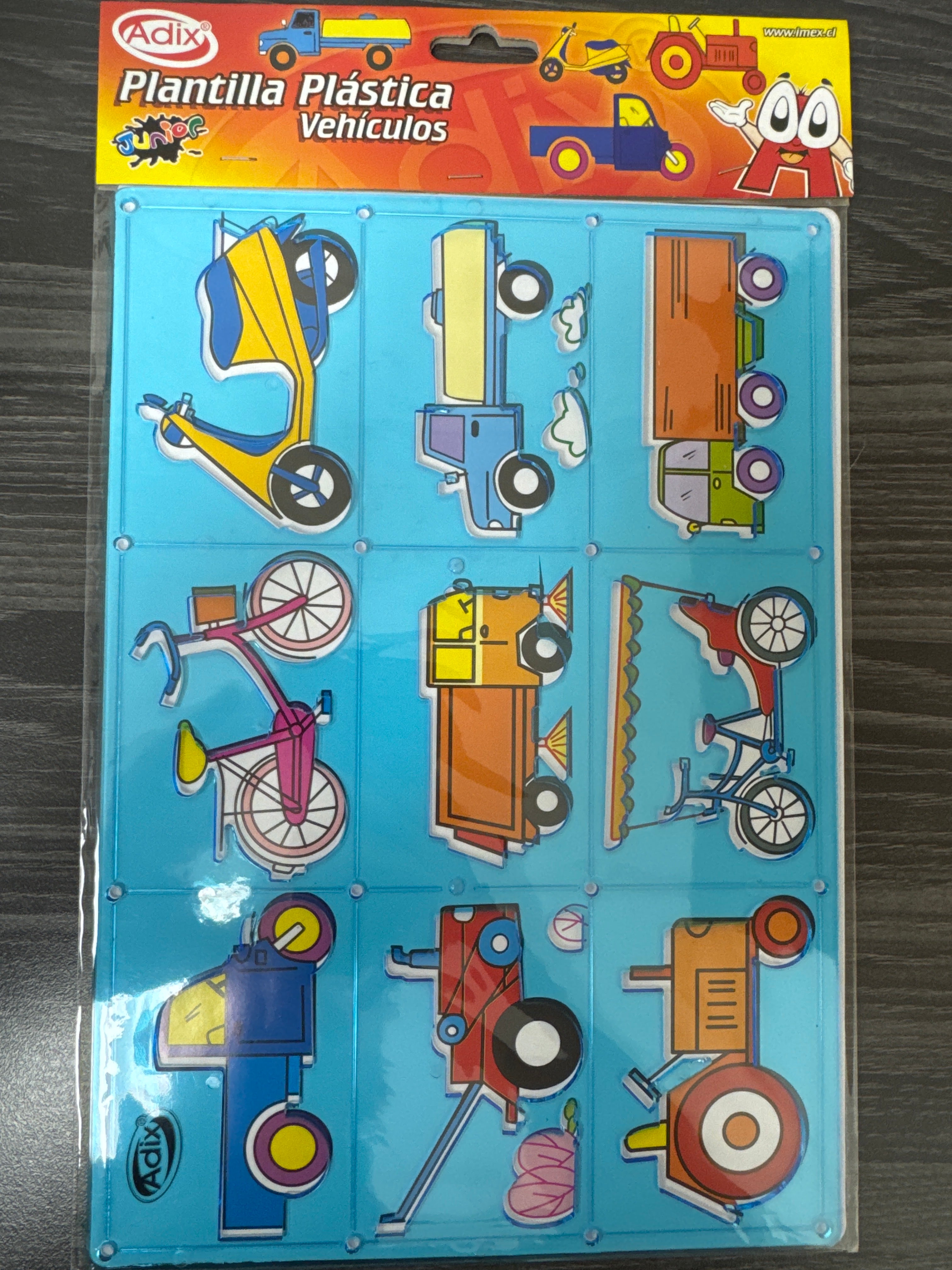 Plantilla Plastica Vehiculos ADIX
