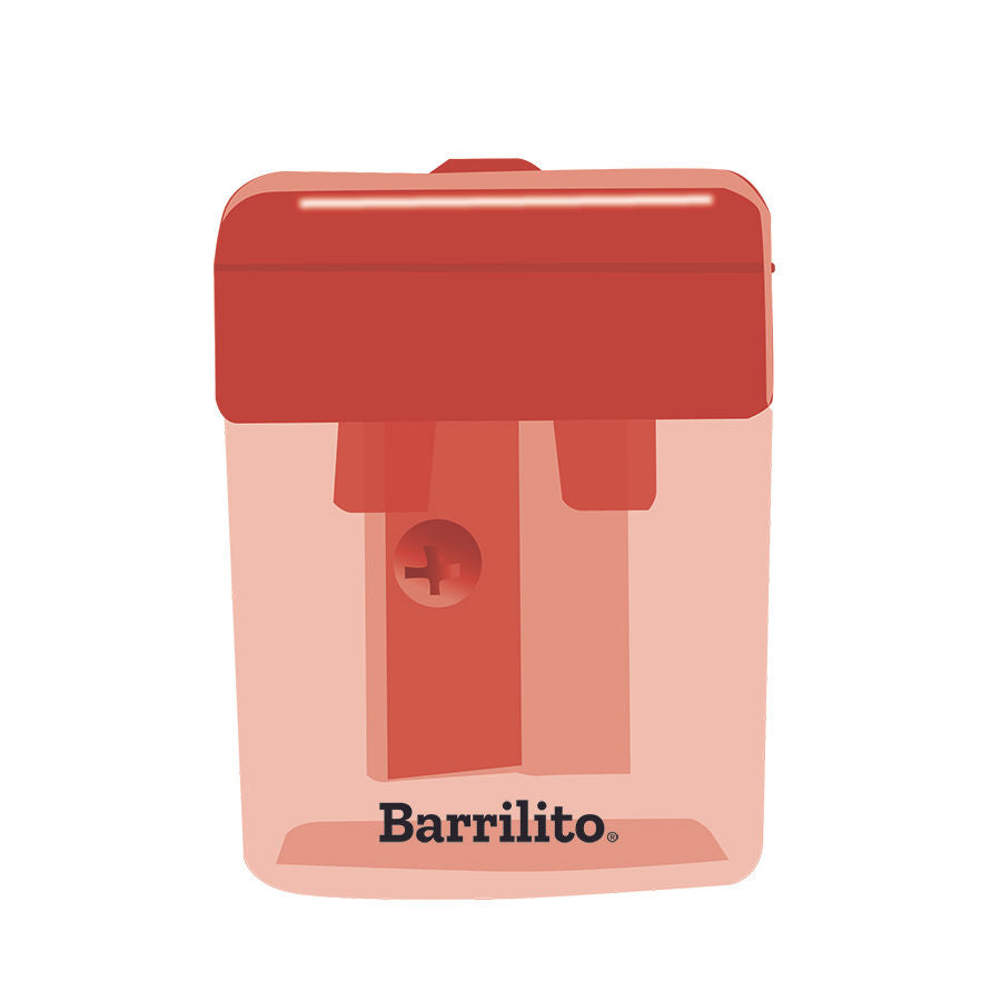 Sacapuntas Plastico con Deposito DP/12pz.,ctn/48dp