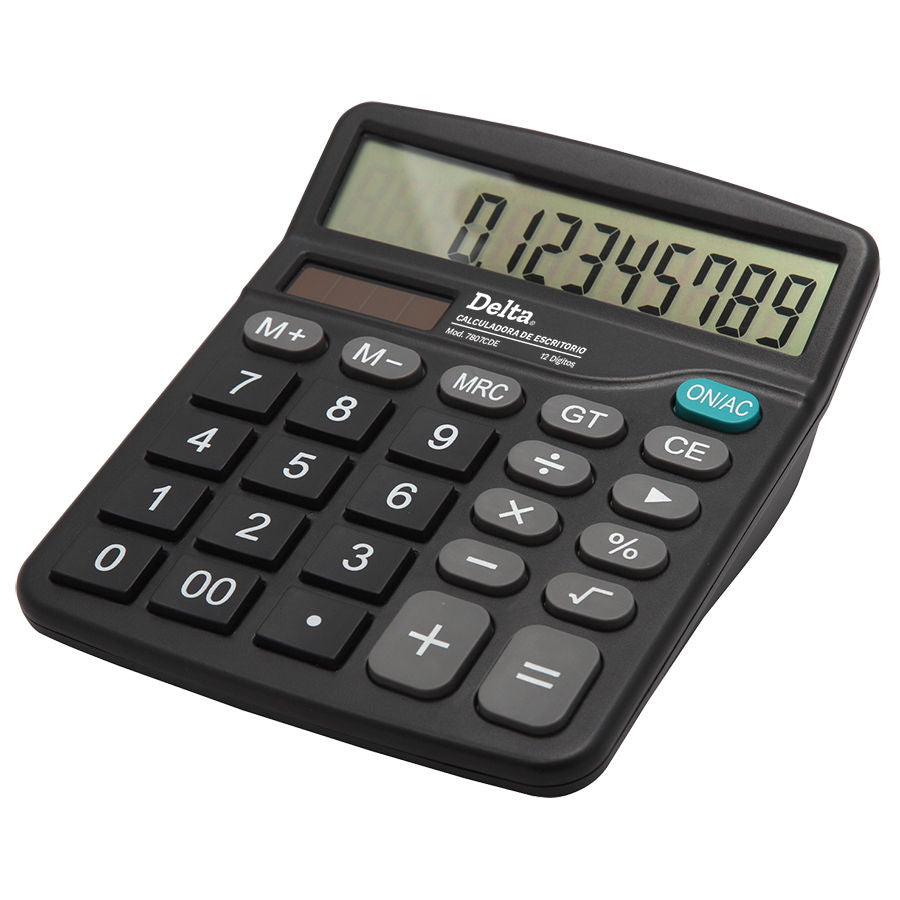 Calculadora De Escritorio de 12 dijitos,ctn/12pz.