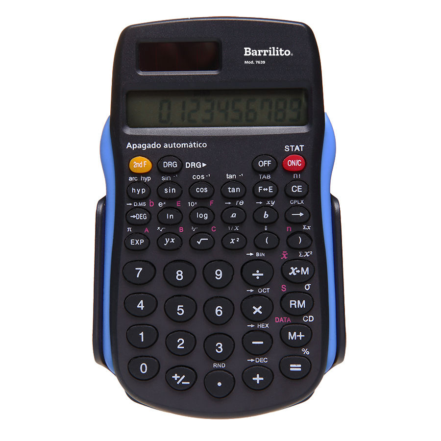 Calculadora cientifica dual 10 digitos 136 Funciones ctn/24pzs blister
