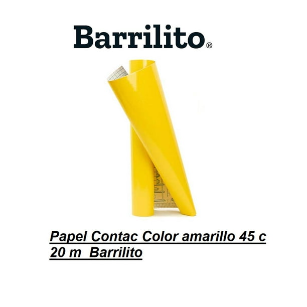 Contact Paper yellow de  0.45 x 1.5m, caja/15rollos