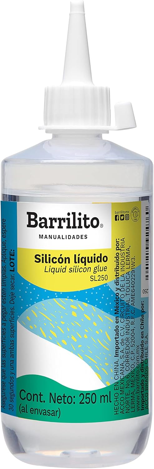 Silicona liquida 250ml.,ctn/12pz.