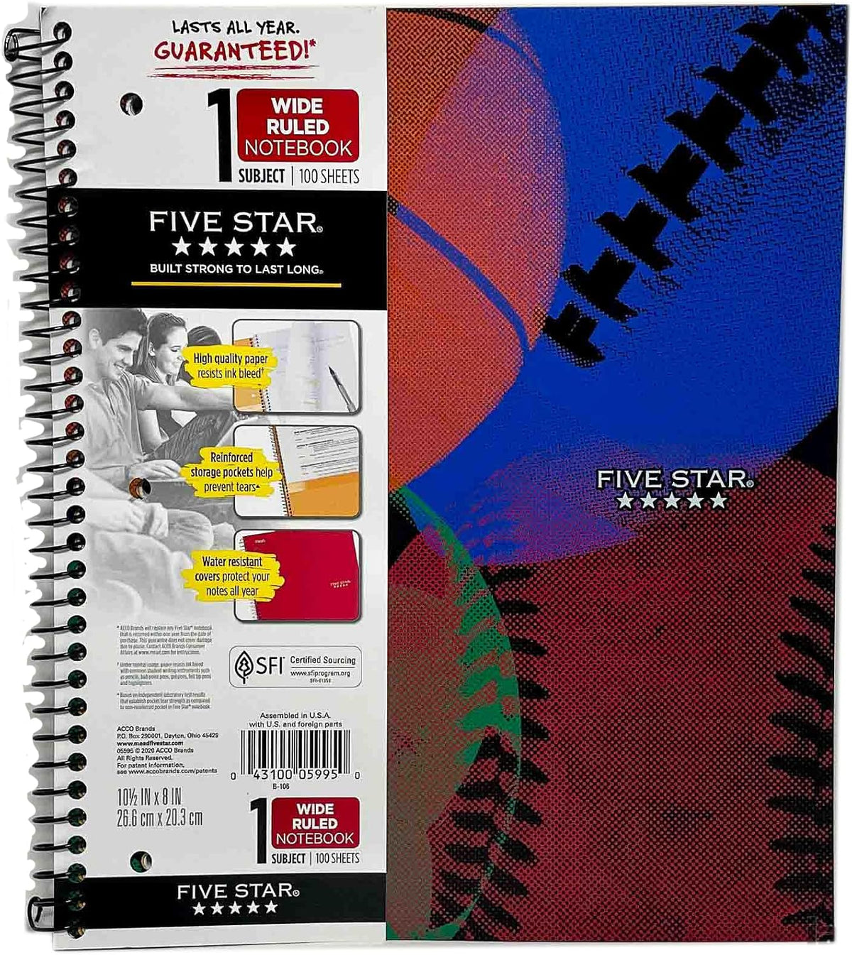 MEAD FIVESTAR 1 SUB NB WR SPORTS ASST - 1037564