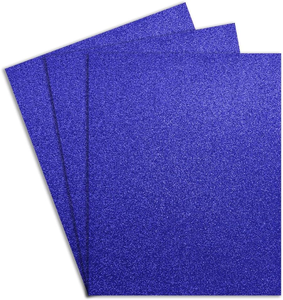 Foamy carta diamantina azul
