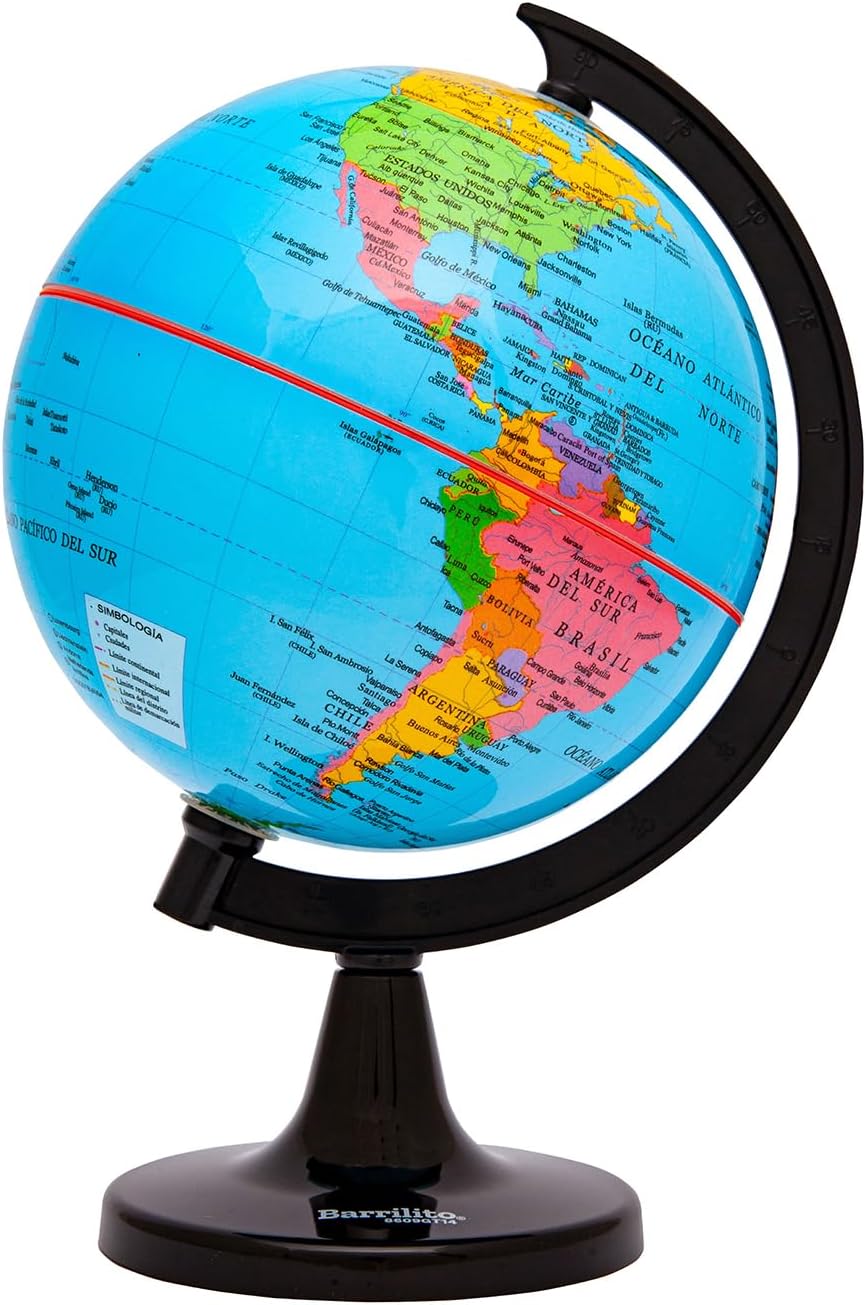Globo Terraqueo de 14.2cm (5.6")
