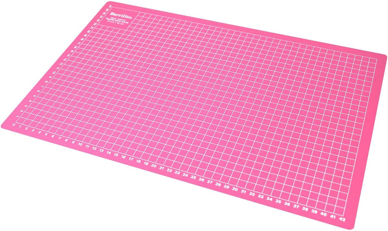 Tapete para Corte color rosa y azul 45x30x0.3cm (18x24x0.12")