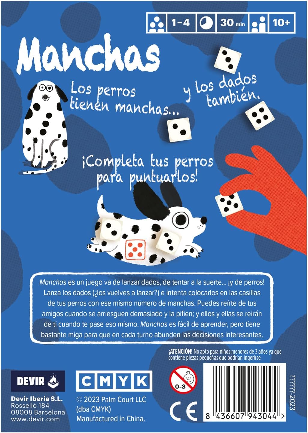 Juego Manchas-Spanish
