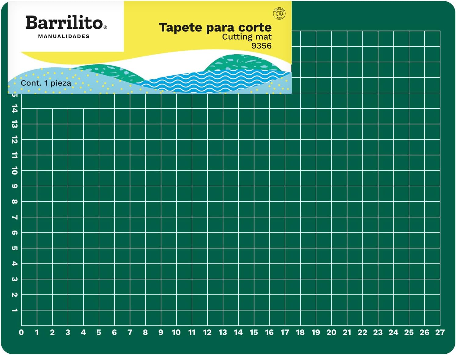 Tapetes de corte 9 X 12 caja de 12pz.