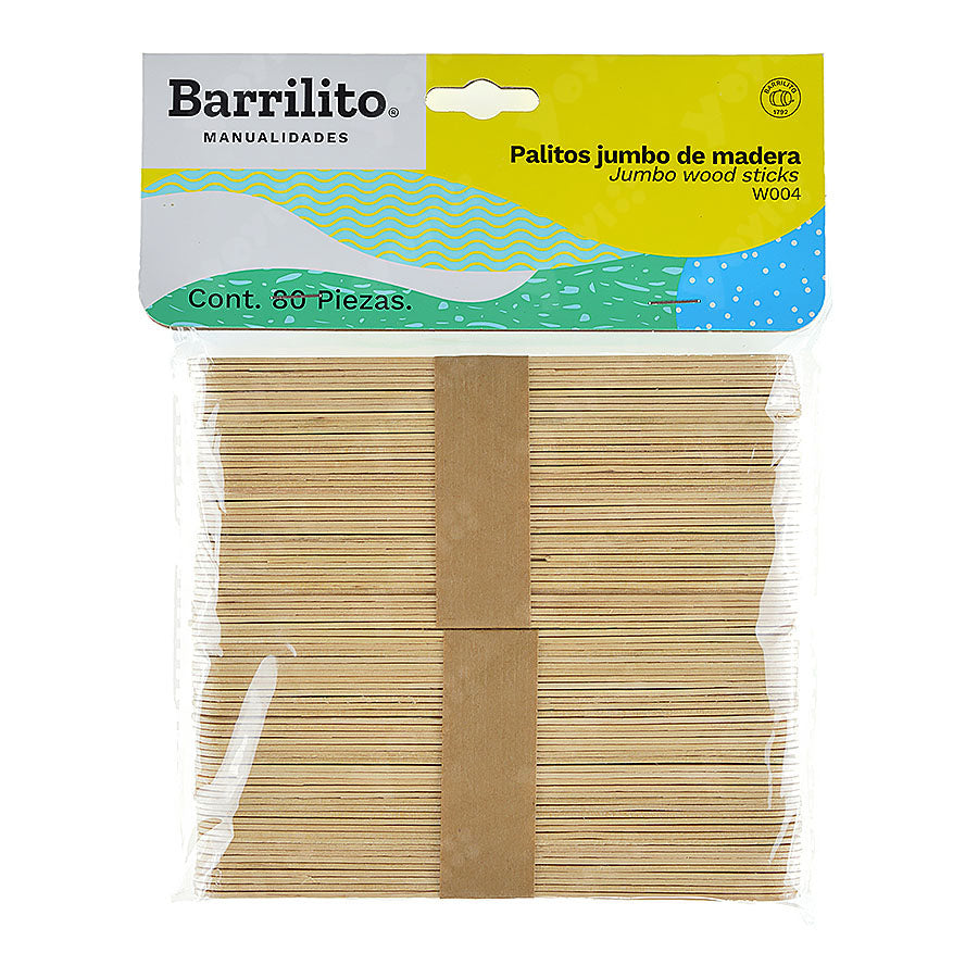 Palitos jumbo natural pqt/80 ctn/ 72pqt