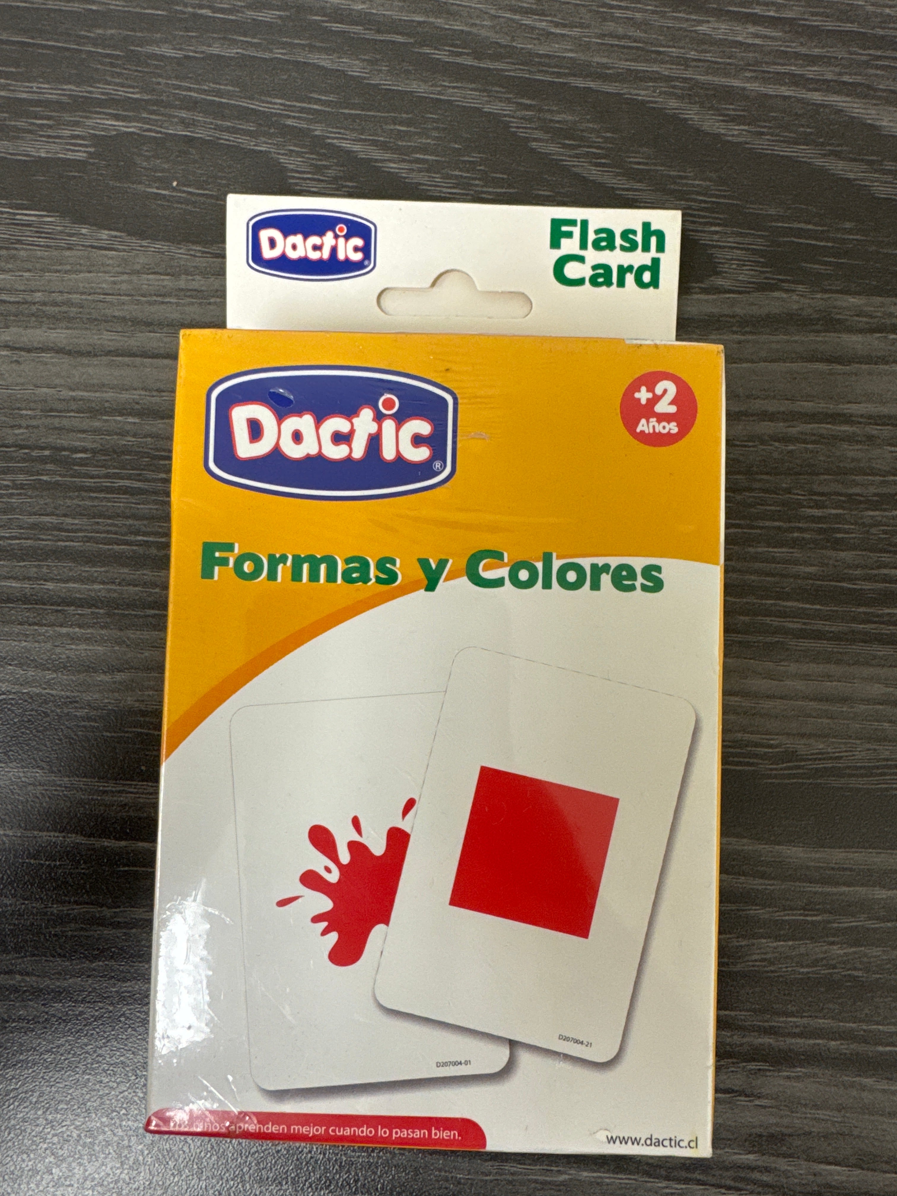 Lamina de Formas y Colores pk/56pz. DACTIC
