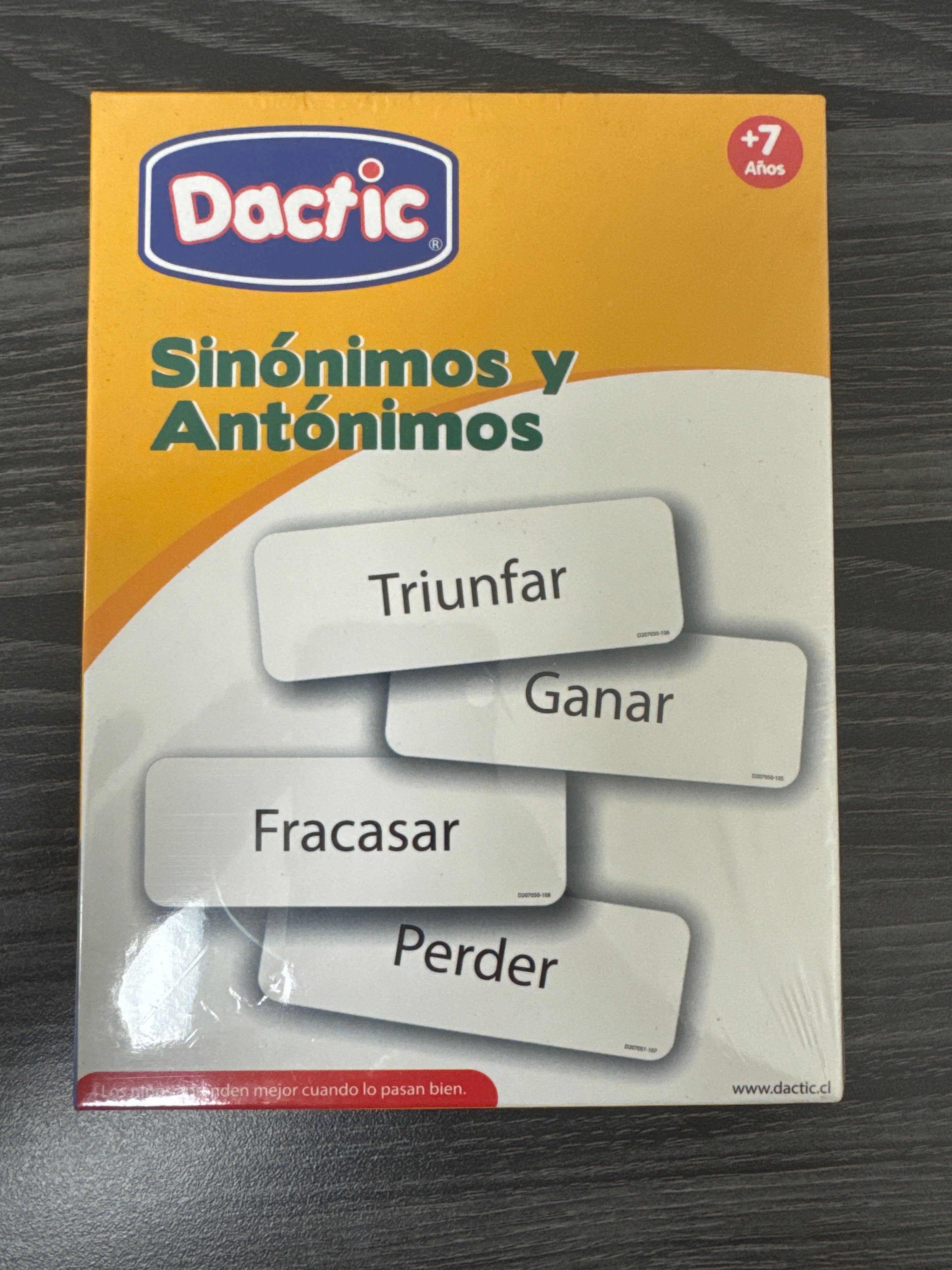 Laminas de Sinonimos y Antonimos pk/113pz. DACTIC