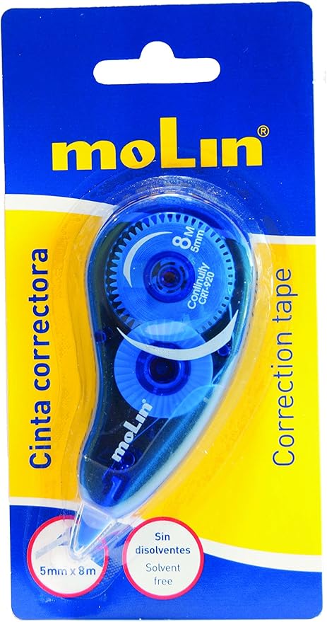 Cinta correctora, blister de 1