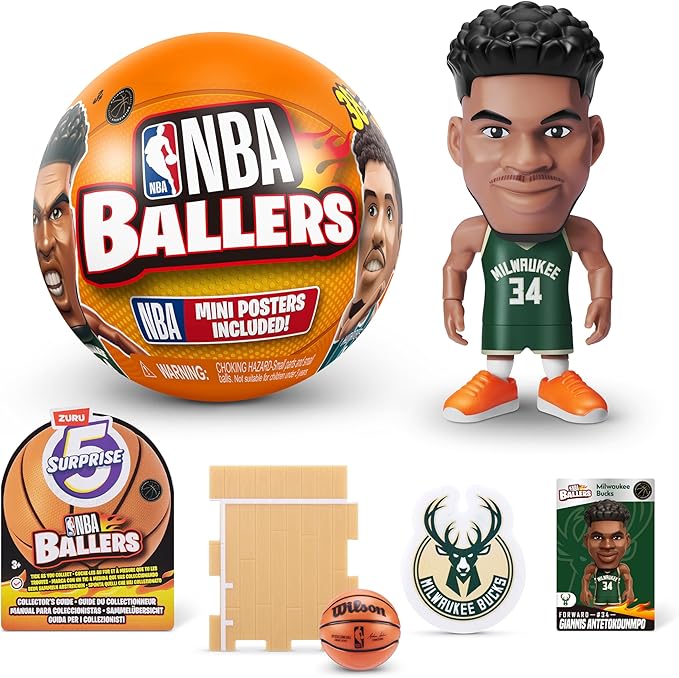 5 Surprise-NBA-Ballers-Series1,12 Display de 13pz. Precio por display