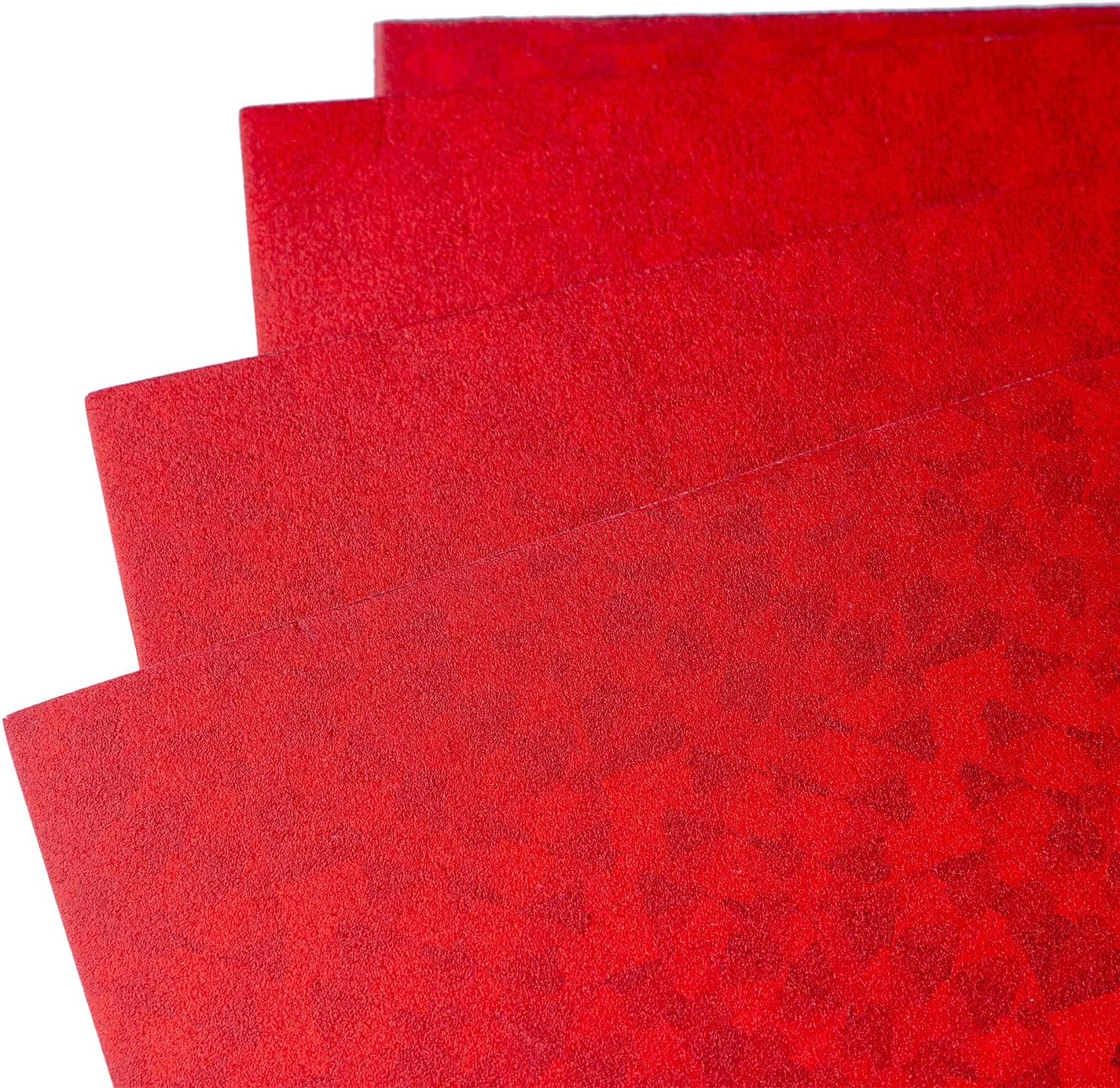 Foamy Carta Metalizado Rojo pk/5pz