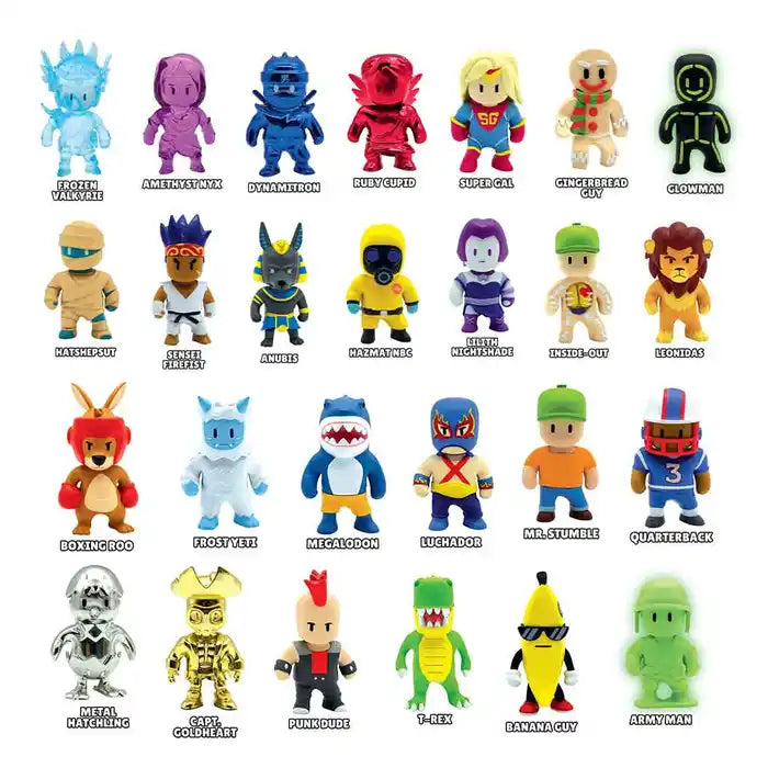 Gadget Stumble Guys 3D Figures Series 2 Window Box