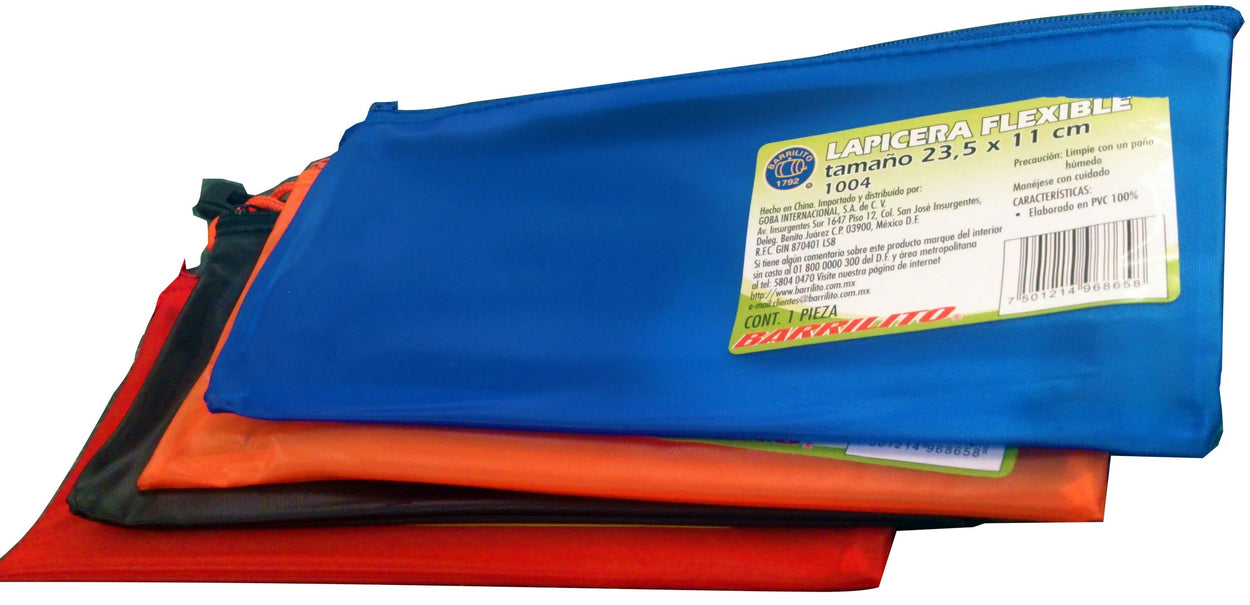 Lapicera Flexible pp, colores surtidos,ctn/432pz.