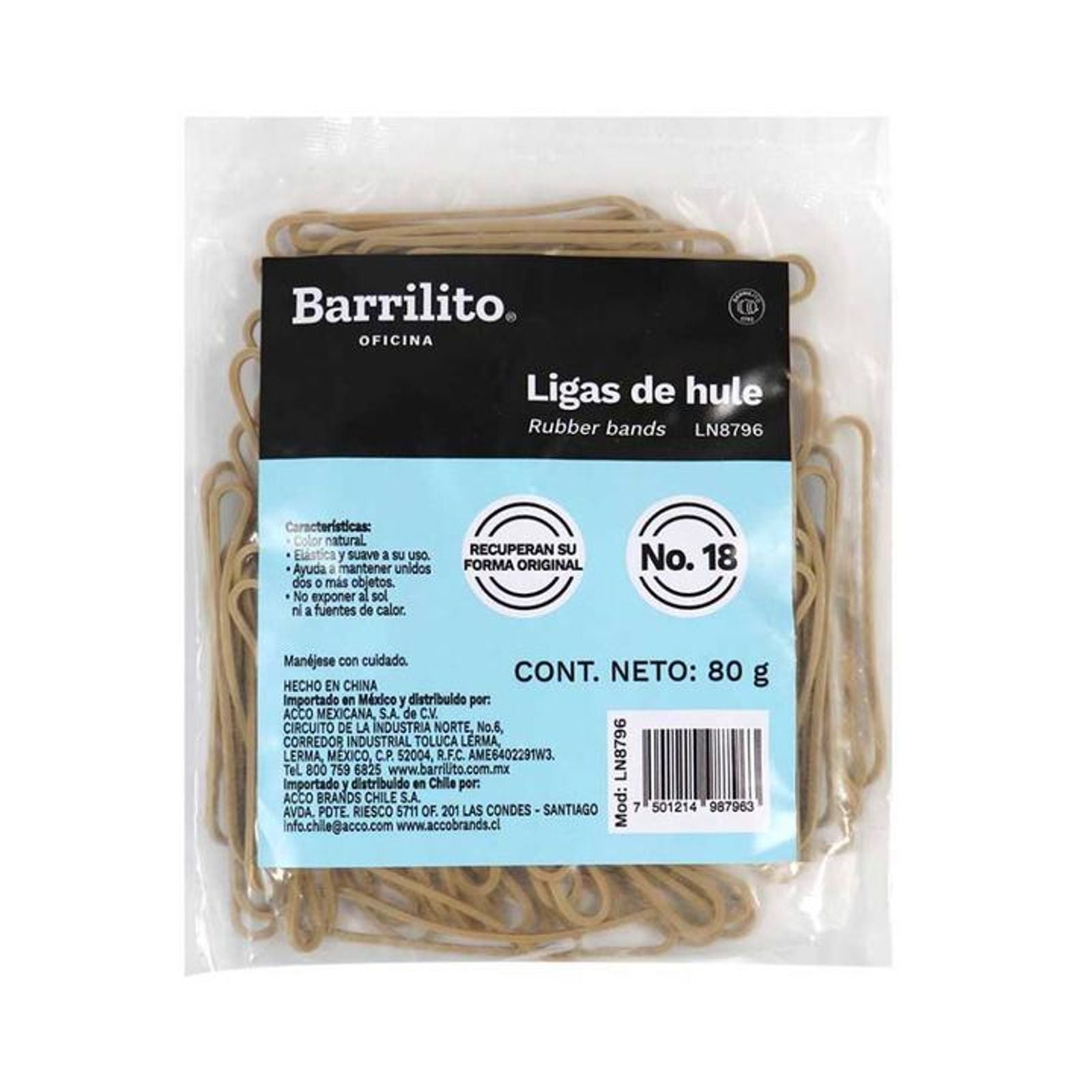 Ligas Naturales No.18 c/80g
