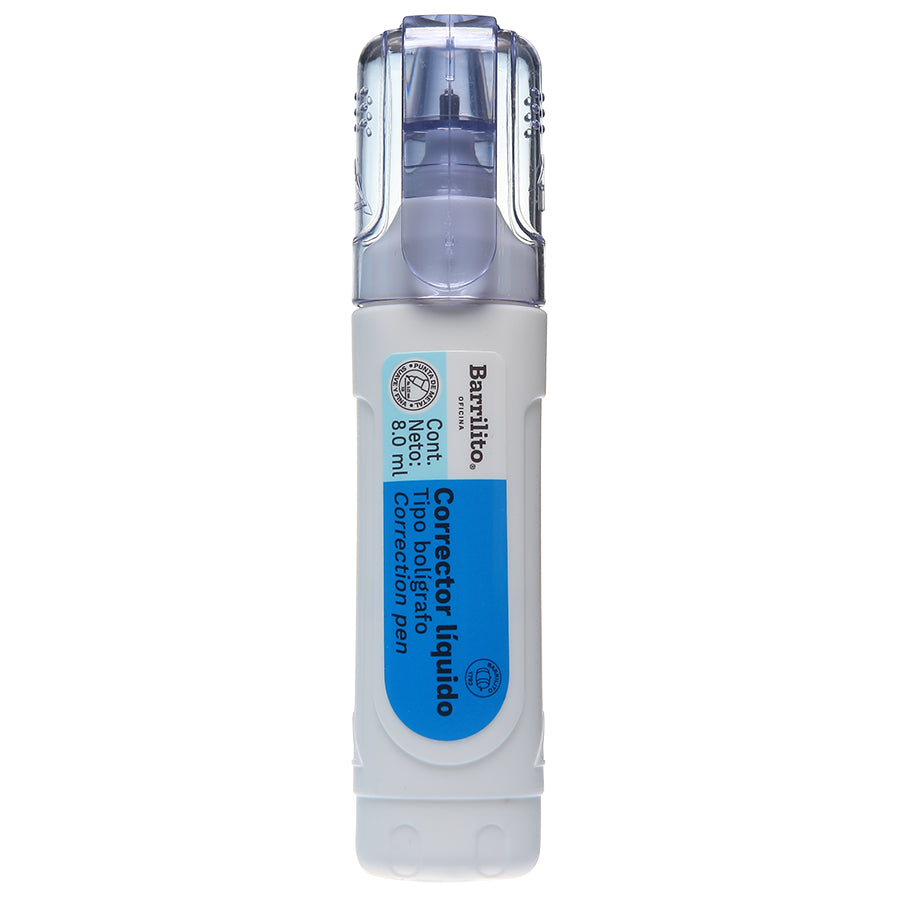 Corrector liquido 8ml, dp/24pz.,precio por unidad