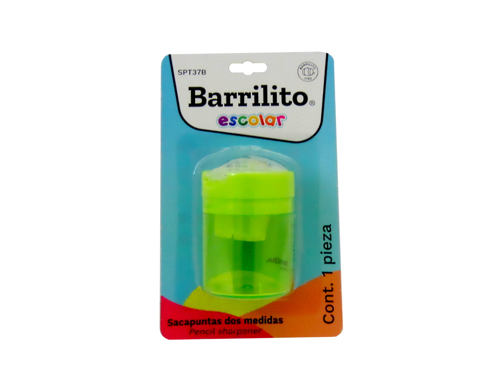Sacapuntas Plastico con deposito B/P