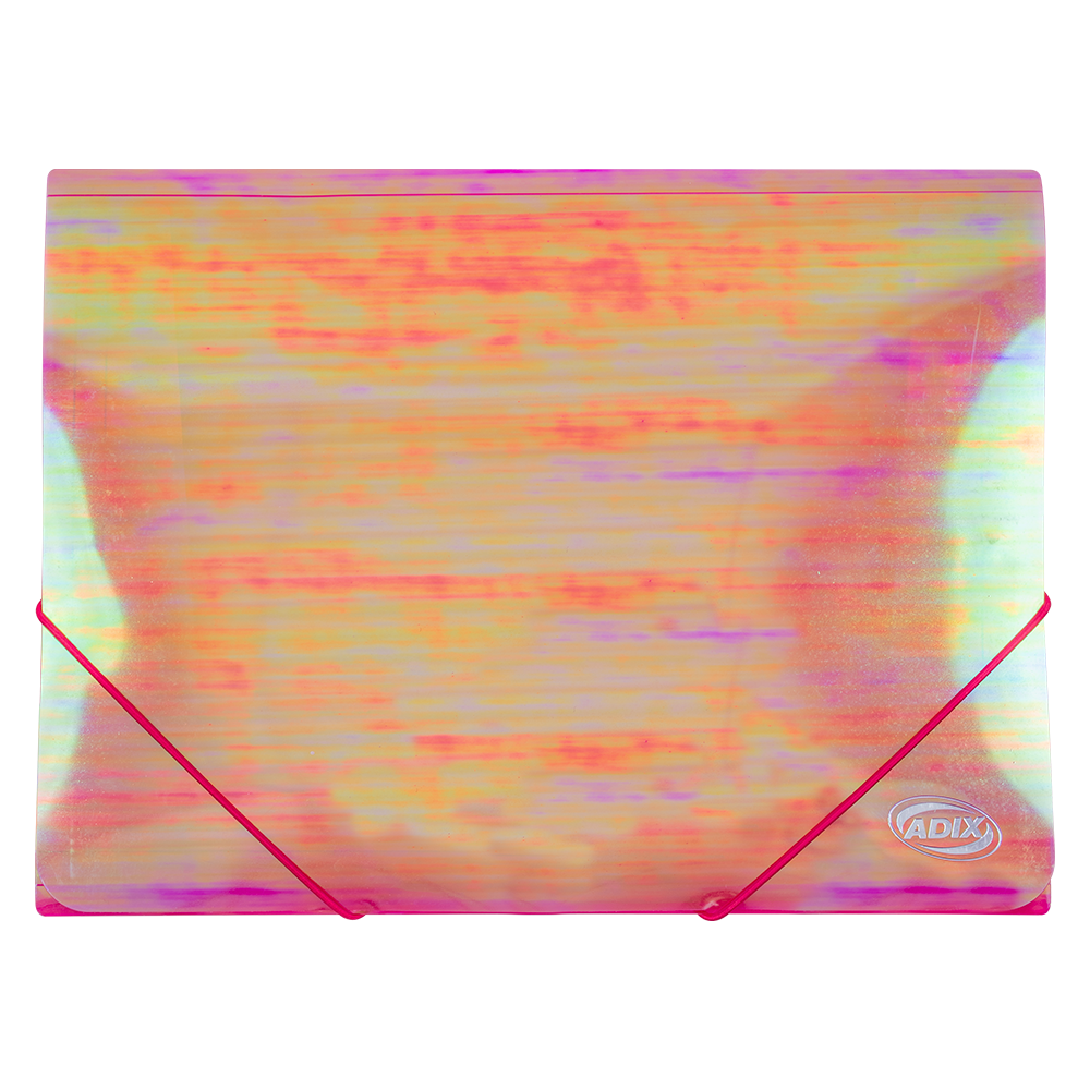 Carpeta A4 c/Elastico Holografica ADIX pk/12pz
