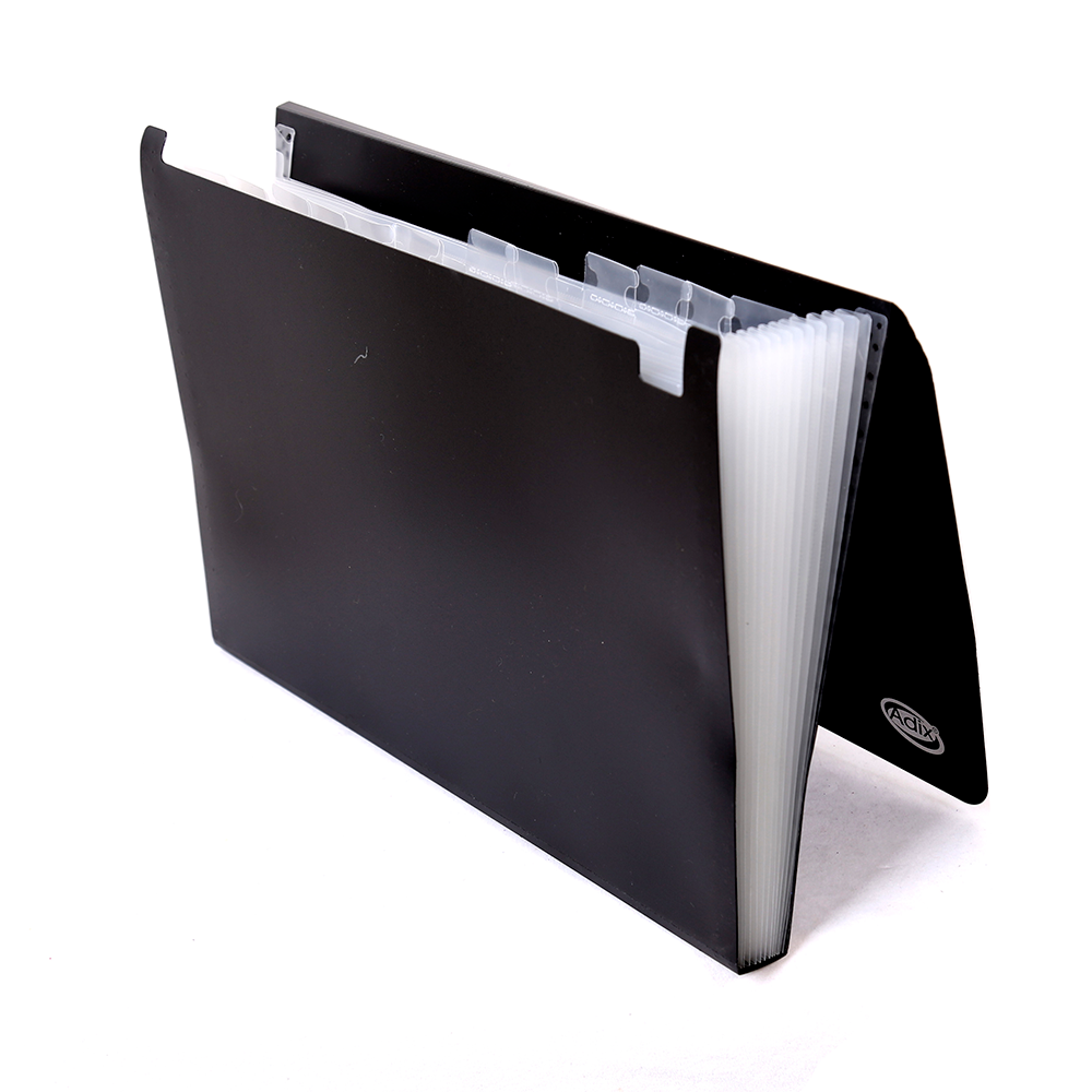 Carpeta 31 Fuelle Cheque Negro ADIX