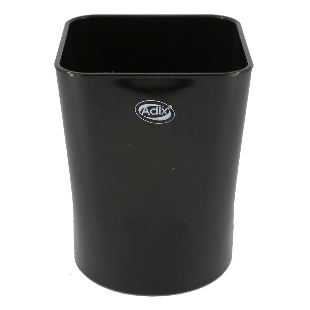 Portalapiz Plastico Cuadrado Negro (006) Adix