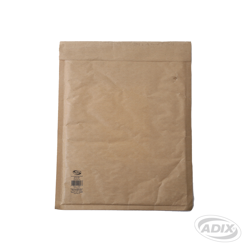 Sobre Acolchado Kraft 29x37cm Café  Pk/3 (003) ADIX Precio por Pk/3