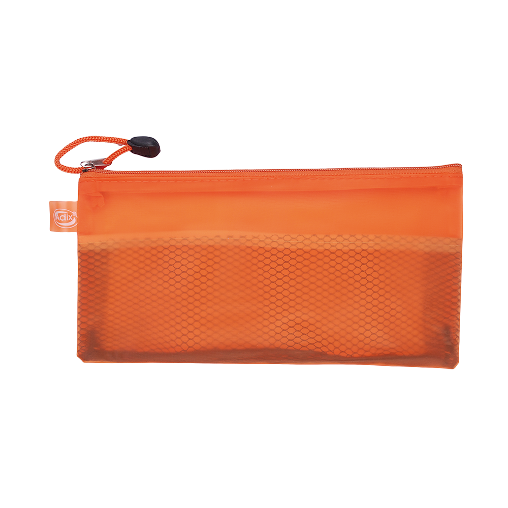 Estuche Escolar PVC Rojo (160) ADIX