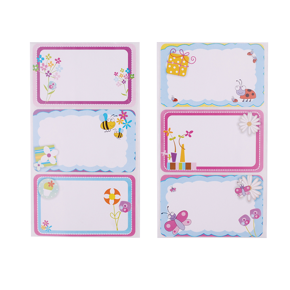 Etiqueta Escolar Teens pk/12pz  ADIX