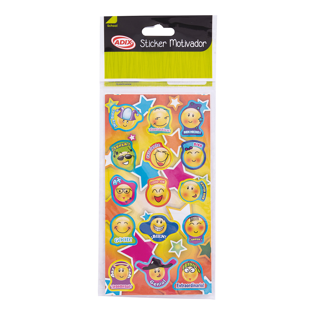 Stickers Motivador pk/78u. ADIX