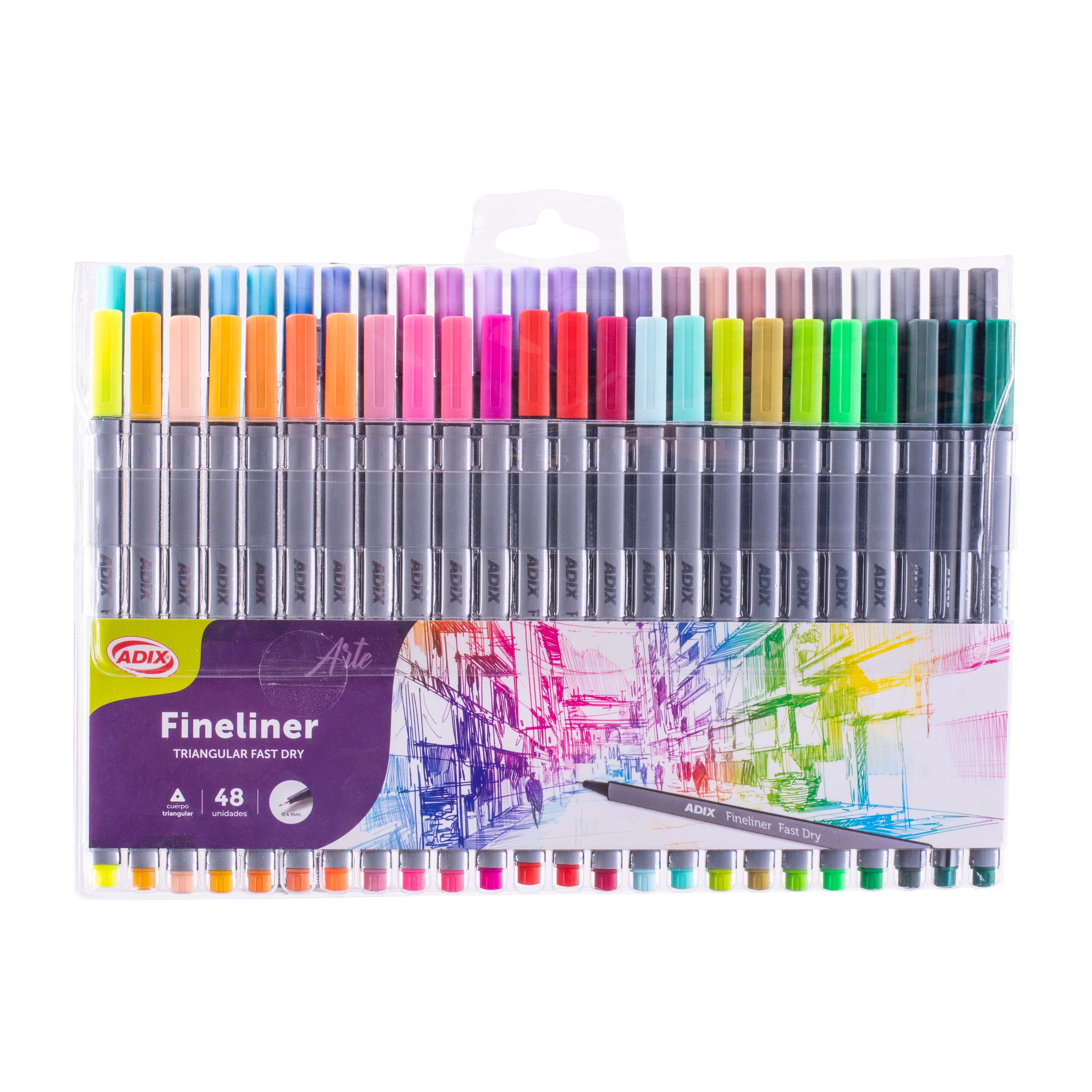 Fine Liner 48 colores ADIX