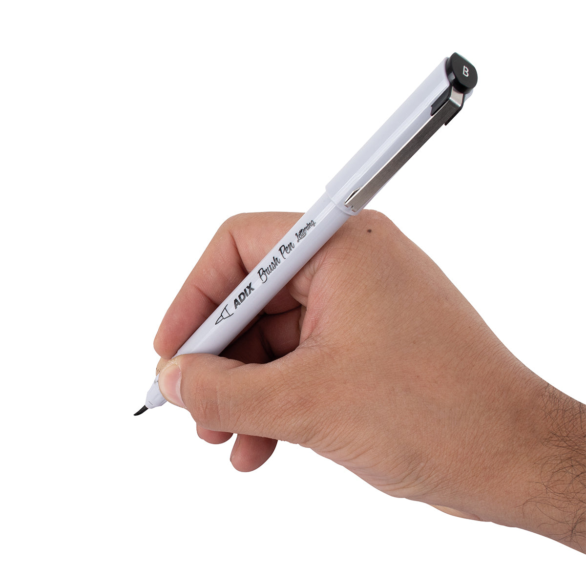 Brush Pen (Lettering) punta pincel pk/con 12 colores ADIX