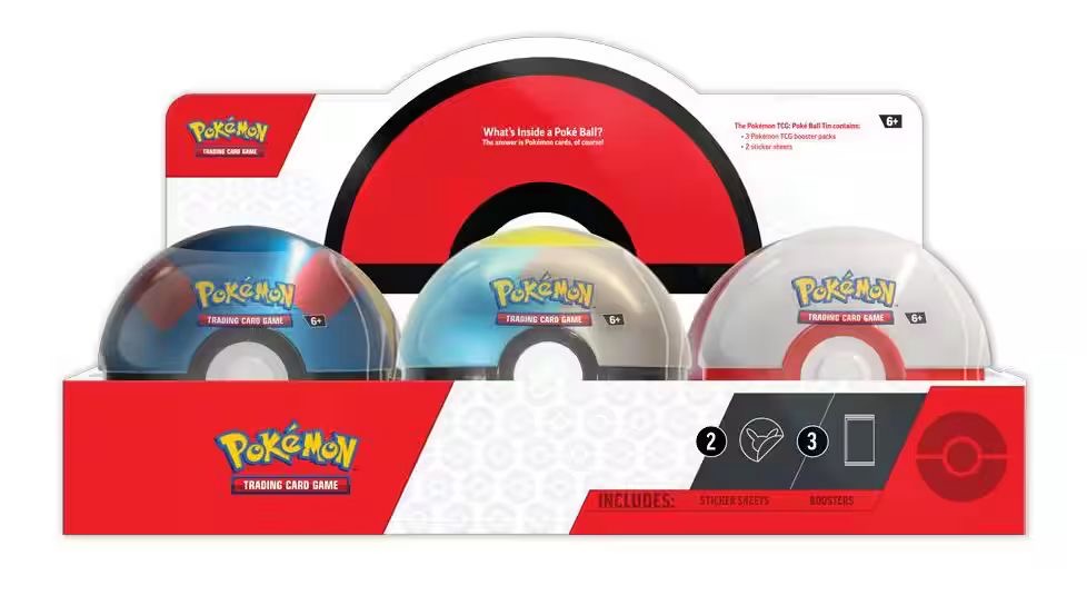 Pokemon TCG Poke Ball Tin