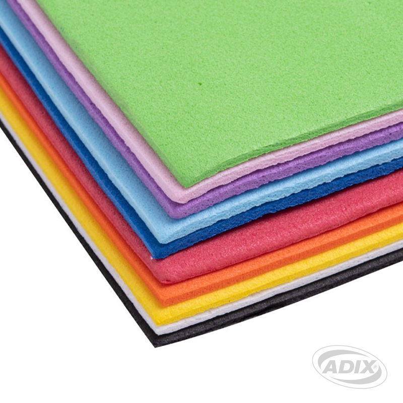 Goma Eva 20x30cm 10u Surtido (001) ADIX