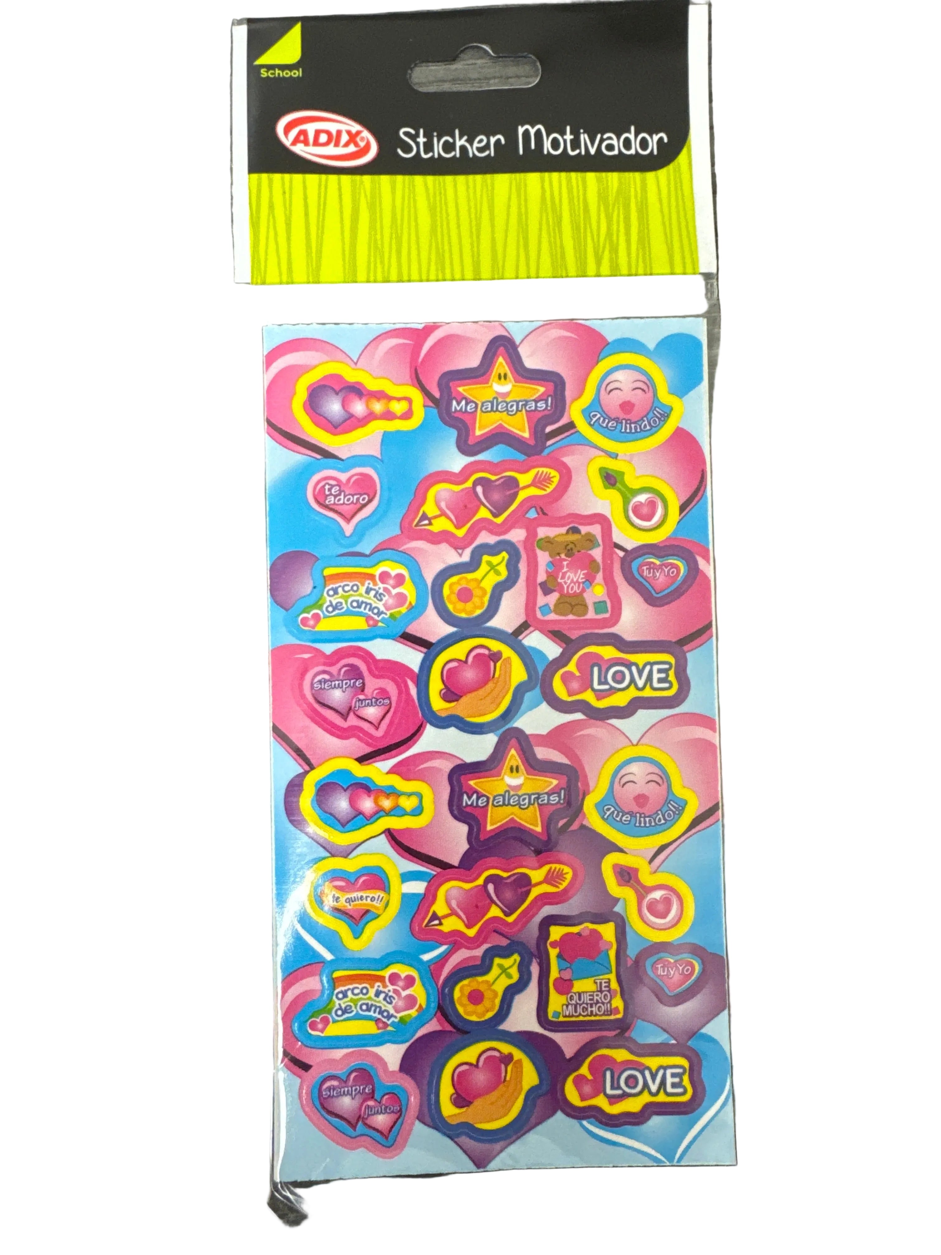 Stickers Motivador pk/78u. ADIX
