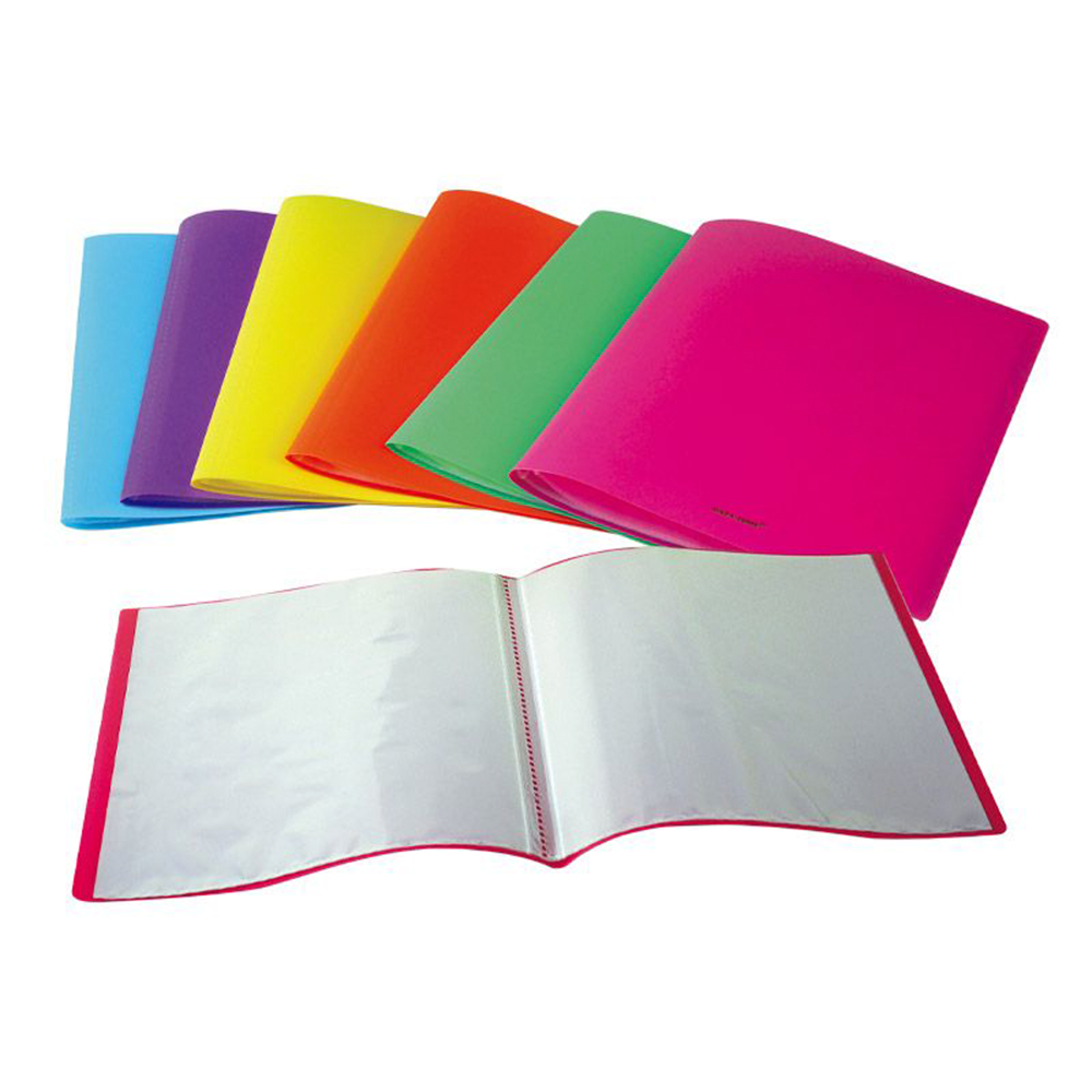Carpeta con 10 fundas soft color mix DATA ZONE