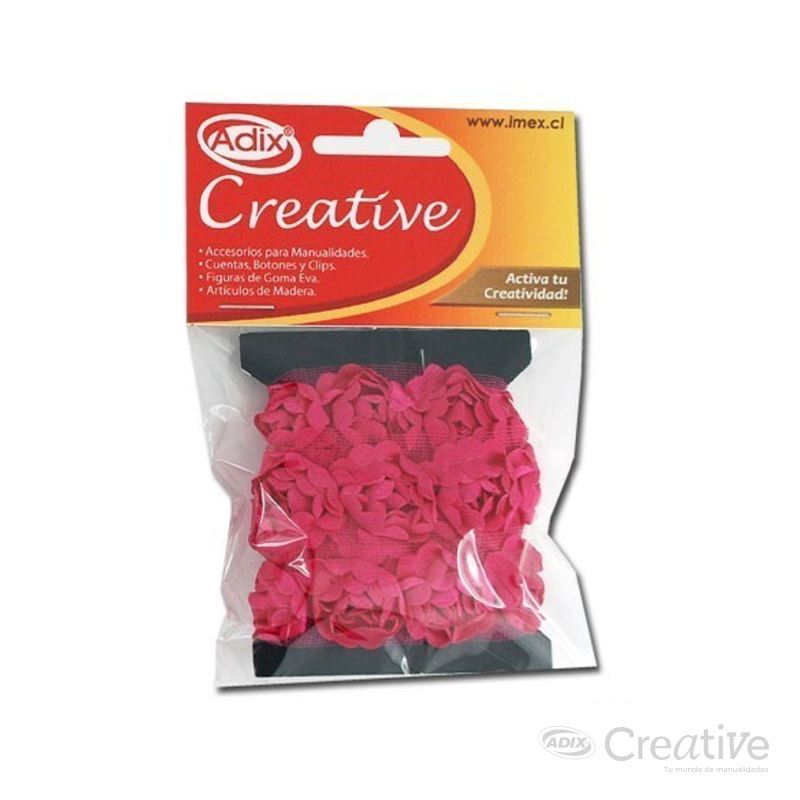 Cinta Flor 1m Fucsia (007) CREATIVE