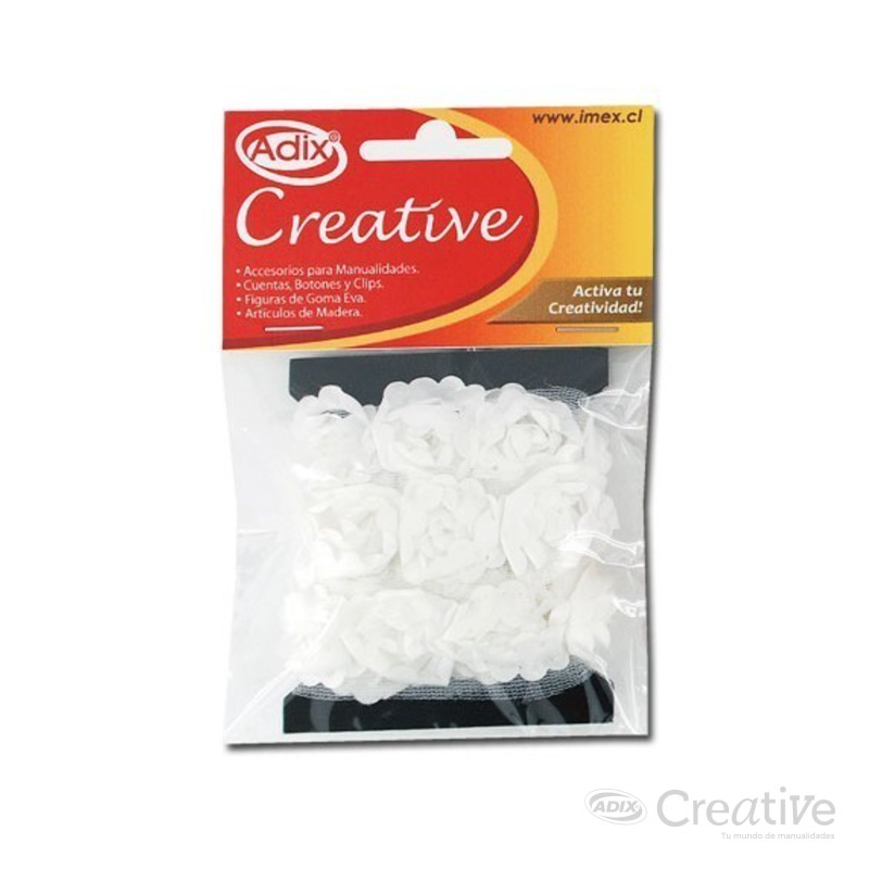 Cinta Flor 1m Blanco (007) CREATIVE
