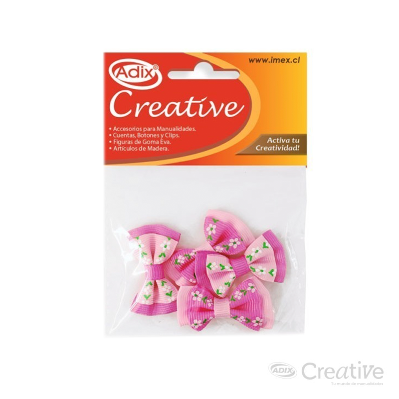 Lazos de Tela Doble pk/4u. CREATIVE