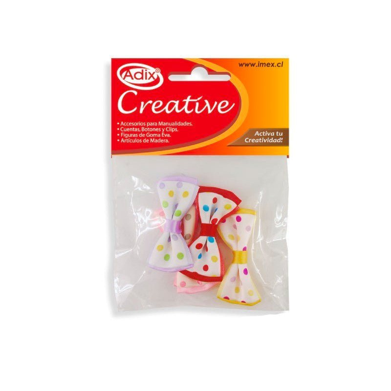Lazo Tela Doble pk/4u (005) CREATIVE