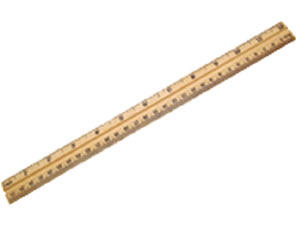 Regla de Madera 30cm