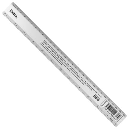 Regla acero inoxidable 30cm