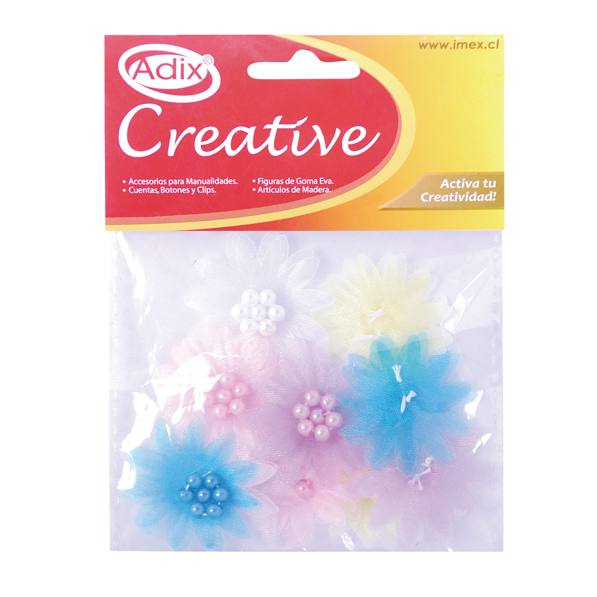 Flores Daisy pk/10u (001) CREATIVE