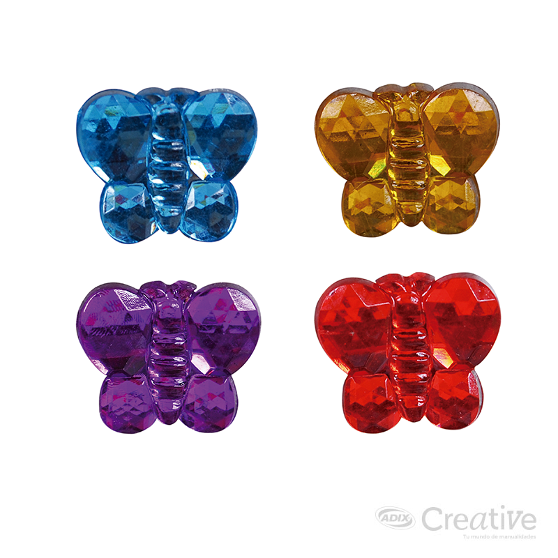 Aplicacion Brillante Mariposa pk/60u. CREATIVE